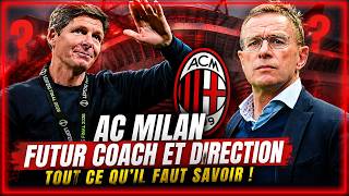 🔴⚫ ACTU MILAN | FUTUR COACH & NOUVELLE DIRECTION