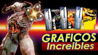 5 JUEGOS de GAME BOY ADVANCE con Graficos en 3D 🔥 GRÁFICOS AL LIMITE 🔥