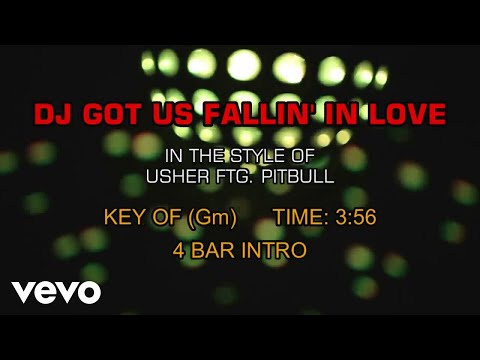 Usher – DJ Got Us Falling In Love (Karaoke) ft. Pitbull