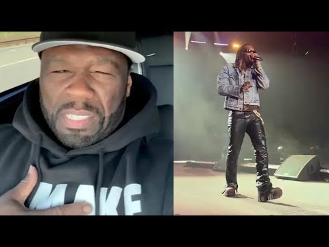 50 Cent Reacts To Offset Getting Boo'd Off Stage At ATL Birthday Bash Concert