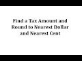 Understanding Tax Calculation and Rounding