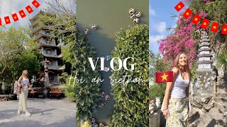 Vietnam Hoi an | Daily Travel Vlog - Marble Mountain & Coconut Basket Boat Tour