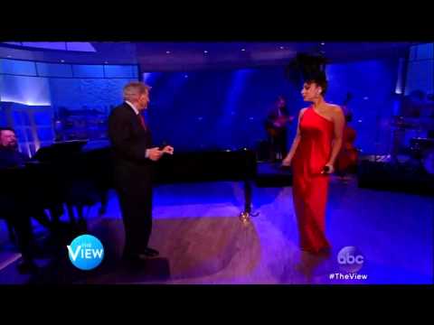 Lady Gaga Feat.Tony Bennett - Cheek To Cheek on The View