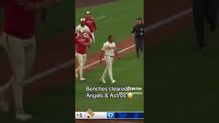 Angels Vs Astros another night benches clear