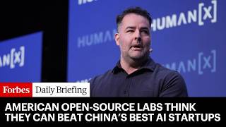 YouTube video thumbnail: American Open-Source Labs Think They Can Beat China’s Best AI Startups
