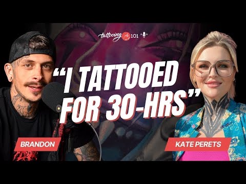 Tattooing with Cremation Ink?! Culture Shock with Russian Artist Kate Perets | Tattooing 101 Podcast