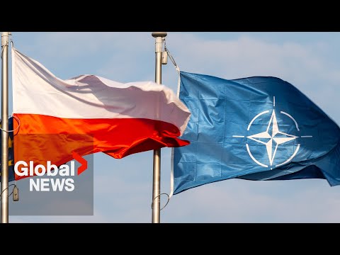 YouTube video thumbnail: Poland Invokes NATO's Article 4 After Russian Drone Attack