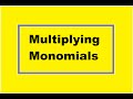 Multiplying Monomials: Key Concepts and Techniques