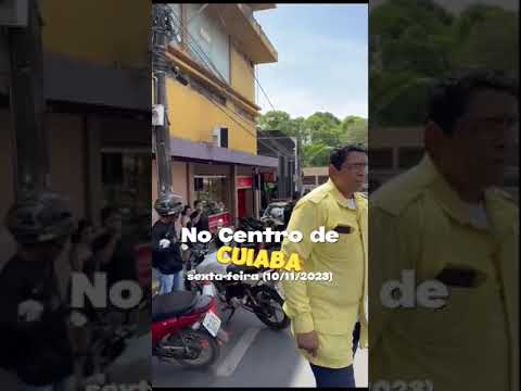 Homem quebra tudo em blitz no Centro de Cuiabá