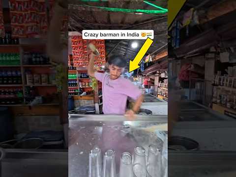 The Indian Bartender 👏 (Credit: hughabroad ❤️)