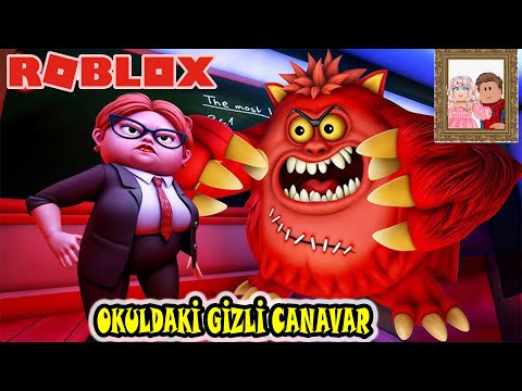 OKULDAKİ GİZEMLİ CANAVARDAN KAÇTIK | ROBLOX Grand School Escape | @mavisroblox @Roblox