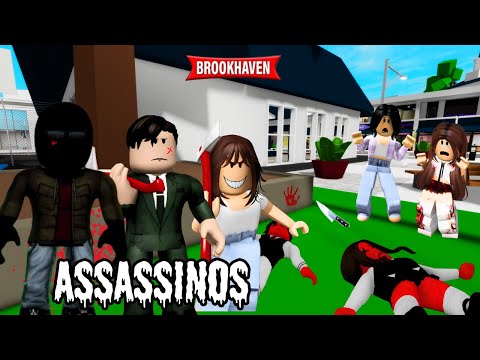 OS PIORES ASS4ASSINOS DE BROOKHAVEN ROBLOX HISTORINHA NO BROOKHAVEN RP