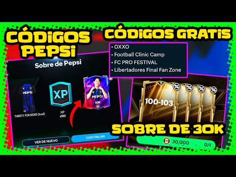 Códigos PEPSI: qué te regalan, dónde están y cómo canjear, otros códigos GRATIS y sobre 30K Prórroga