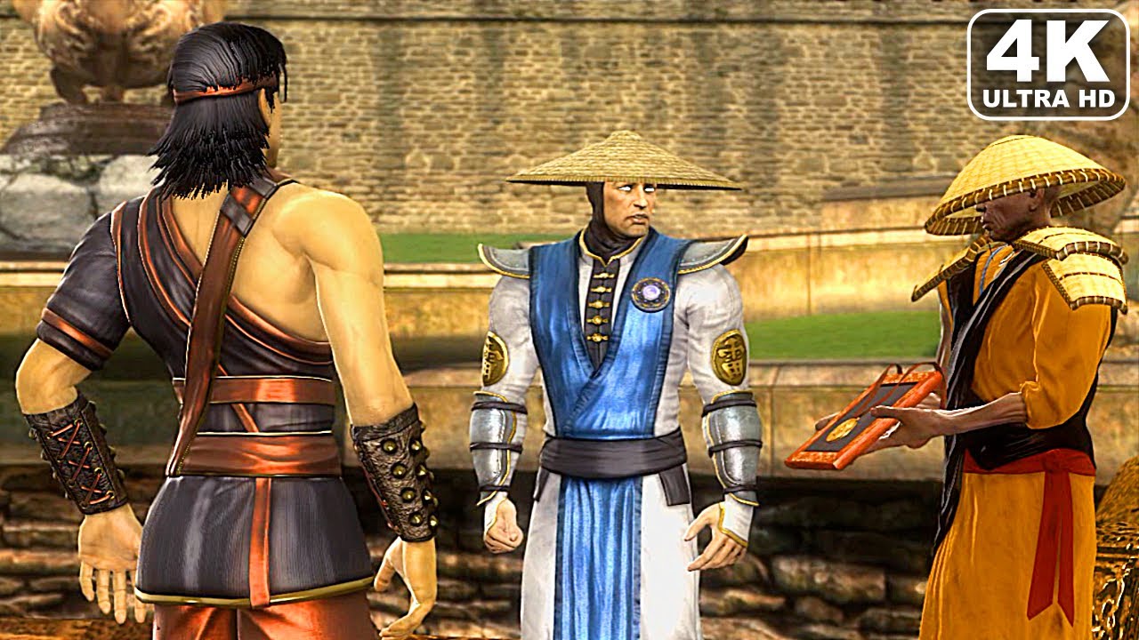 Liu Kang Wins MK Tournament Scene 4K ULTRA HD - MORTAL KOMBAT