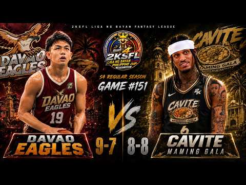LIVE: DAVAO EAGLES vs CAVITE | LNB SEASON 4 PHILIPPINE CUP REGULAR SEASON | AUGUST 2, 2026