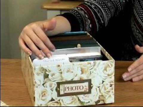 How to Store Your Scrapbook & Supplies : Organize Your...