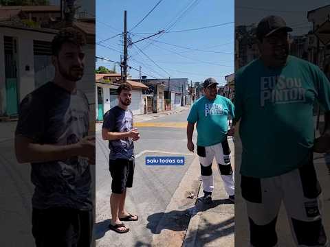 Você aceitaria receber esse pintor na sua casa? #eusoupintor