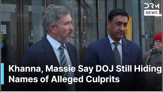 “Six Redacted Men”, Ro Khanna and Thomas Massie Reveal Hidden Names in Epstein Files | AC1G