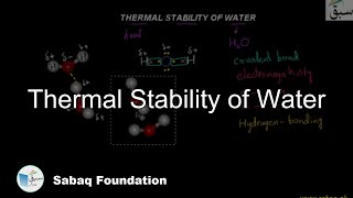 Thermal Stability of Water
