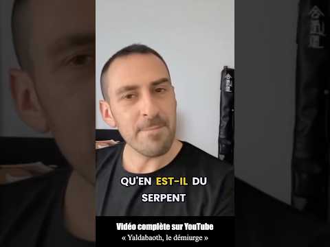 Le Serpent chez les Gnostiques ? #dieu #gnose #satan