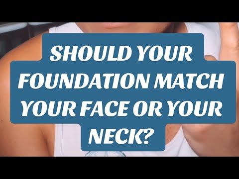 This may be why your foundation never matches