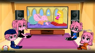 Gacha Club| 🐷 New Piggy skins react| Roblox Piggy Animation| PEPPA PIG TRY NOT TO LAUGH