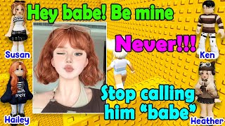 🍒 TEXT TO SPEECH 🍑 The Most Annoying Girl Ever Tried To Take My Boyfriend 🍓 Roblox Story