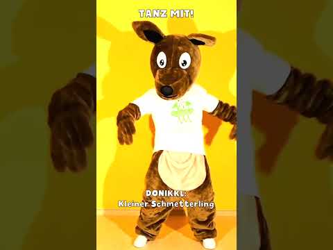 Kinderlieder tanzen ♫ Kleiner Schmetterling ♫ DONIKKL #shorts