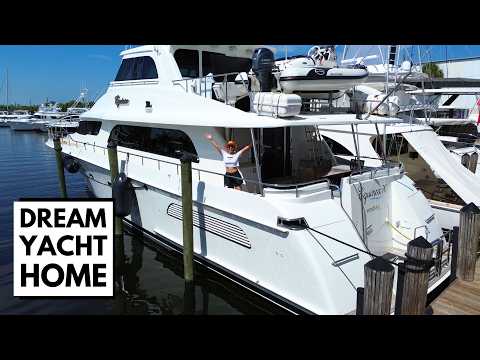 WHY SO CHEAP? 🤯 2004 Cheoy Lee 81 Sport Power Yacht Liveaboard
