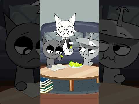 POV: Clukr tricks Gray and Wenda into eating a lemon || Incredibox Sprunki