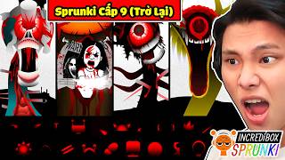 ĐỪNG CHƠI SPRUNKI CẤP ĐỘ 9 SIÊU KINH DỊ🙏🥵JAYGRAY QUẨN TRONG ÌA VÌ INCREDIBOX SPRUNKI PHASE 9 TRỞ LẠI