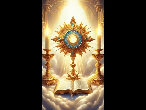 🙏🏻 5 MINUTOS DE ORACIÓN CON JESÚS SACRAMENTADO 💒 - Pan Celestial que Alimenta la Fe 🍞✨