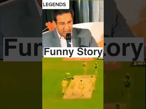 Funny Story with Wasim Akram & Inzamam-ul-Haq 1999 world cup #shorts  #cricket #cricketvideos