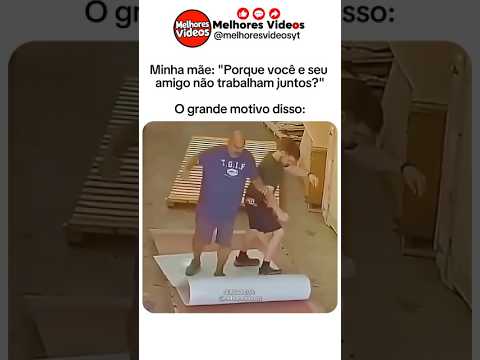 ISSO NÃO IA DAR CERTO DE JEITO NENHUM!... 😂🤣 #shortsfeed #humormemes #humor