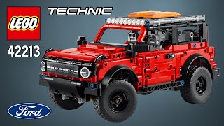 LEGO Technic™ Ford Bronco SUV (42213)[943 pcs] Step-by-Step Building Instructions @TopBrickBuilder