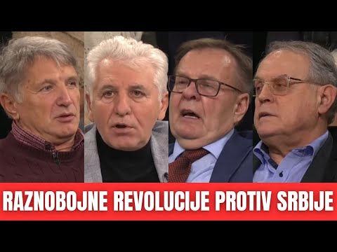 CIRILICA - Raznobojne revolucije protiv Srbije - Ko i kako pokusava da srusi Srbiju iznutra?