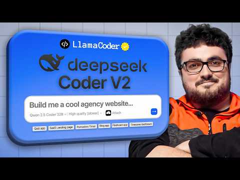 This New Llama DeepSeek Coder V2 : BOLT & LOVABLE BUT FREE?