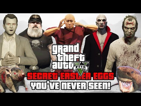 Secret GTA 5 Easter Eggs You've Never Seen Before!