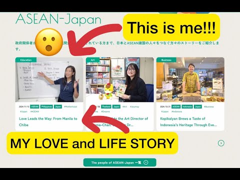 Na-FEATURE AKO sa ASEAN-JAPAN!!! NAIYAK ang MAMA at BIYENAN KO!