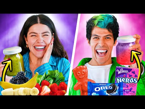 HACIENDO PAPILLAS CHATARRA VS SALUDABLE | MUSAS