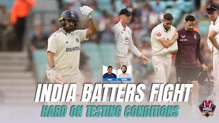 India batters fight hard on testing conditionse|Pdoggspeaks