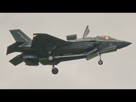RAF F-35B COSFORD AIRSHOW 2025 - DONT BLINK OR YOU’LL MISS IT - 4K