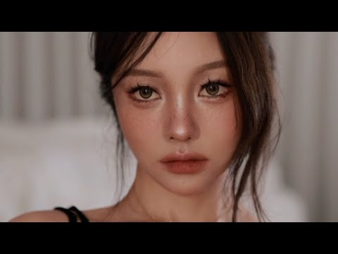 틱톡.. y2k.. 케이뷰티 메이크업을 곁들인 🔥여름 핫걸 메이크업🖤 (feat.거의,, 뭐,,, 한중일 합작 메이크업 이세요^^,,)