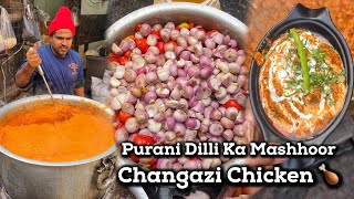 Old Delhi’s Famous Changezi Chicken Recipe | Authentic Mughlai Delight | Purani Delhi wala Chicken