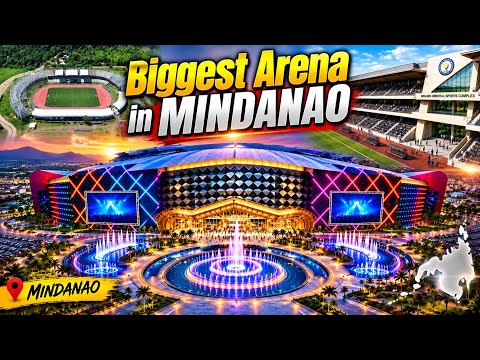 TOP 10 BIGGEST INDOOR ARENA and OUTDOOR STADIUM sa MINDANAO | Ang Ipinagmamalaki ng Mindanao