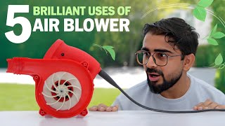 When We Do Out Of The Word With An Electric Air Blower !!