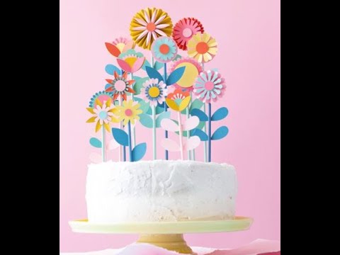 Online Class: Paper Flower Cake Topper | Michaels