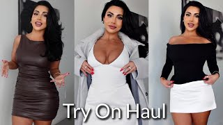 HUGE TRY ON HAUL!! Elevate Your Style, Must Have Basics, Coats, Dresses, Loungewear & more!!