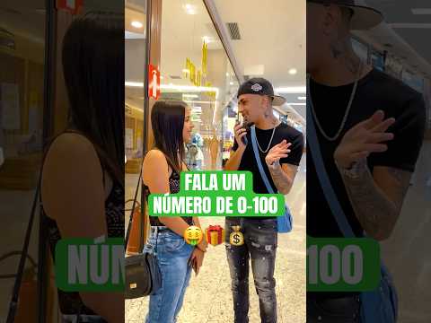 FALA um NÚMERO DE 0-100! 🤑🎁💰