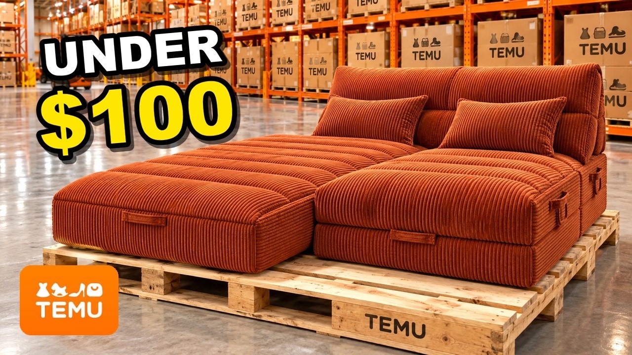 52 UNBELIEVABLE Temu Furniture Deals Under $100 That Look Like $2,000!